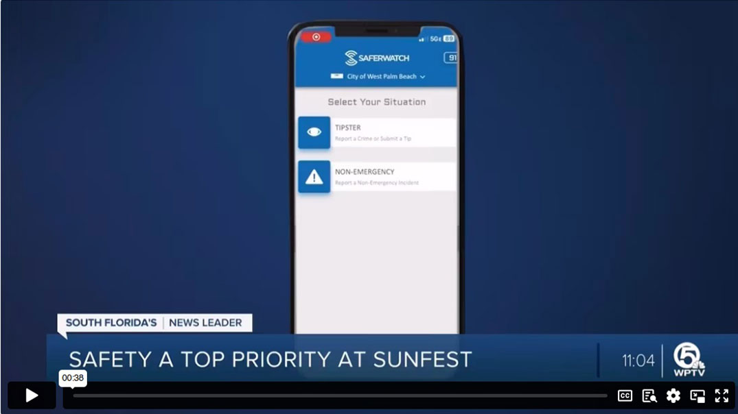 SaferWatch – Safety a top priority at Sunfest